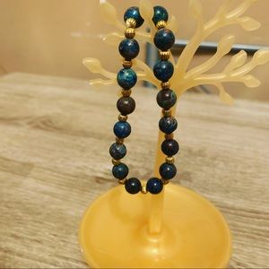 Blue Crazy Agate Bracelet